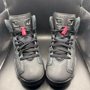 Size 6 (GS) - Jordan 6 Retro Mid Hyper Pink, 543390-008, Preowned Good With Box